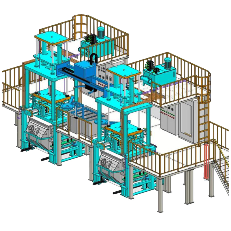 Low Pressure Die Casting Machine Aluminum Alloy Lpdc Machine Precision Casting Equipment