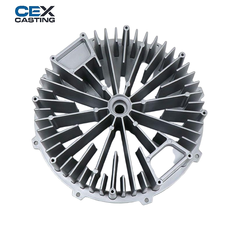 Custom Aluminum/Zinc/Brass/Iron/Copper/Aluminium Die/Squeeze Casting/Sand/Vacuum Casting Flood Light Housing for Electronics/LED Light/Auto Spare Parts