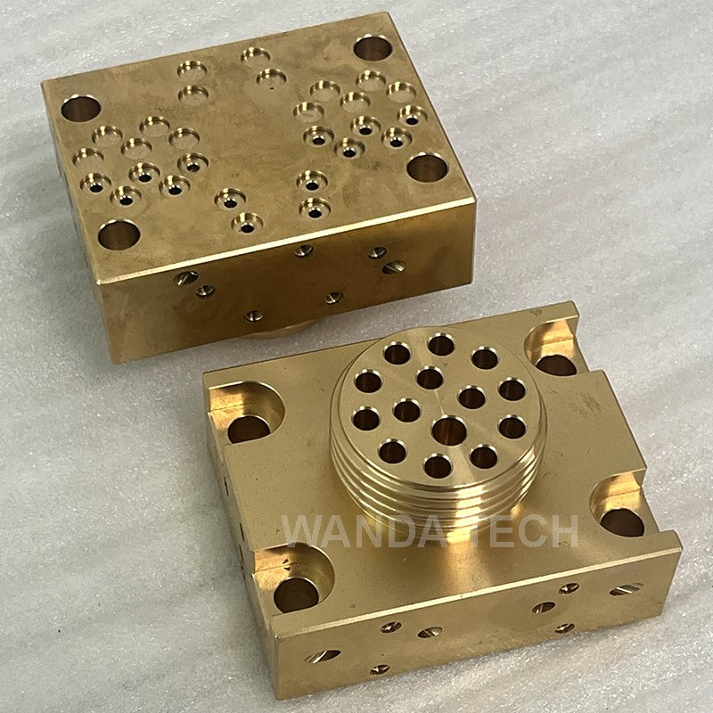 CNC Milling Customized Hydraulic Valve Block for Processing Hydraulic Systems, Power Unit Integration Oil Circuit Blocks and Hydraulic Valve Assemblies