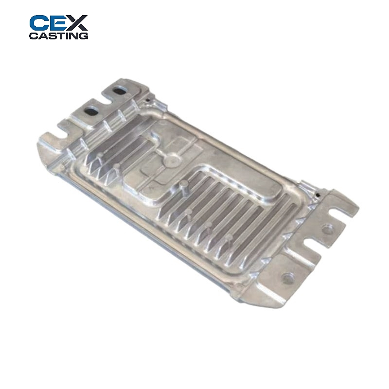 OEM Aluminum/Zinc/Copper/Brass/A356-T6/A380/Alsi9cu3/Aluminium Squeeze/Die/Sand/Gravity/Precision Casting ECU Housing for Engine/Auto Parts/Electronics