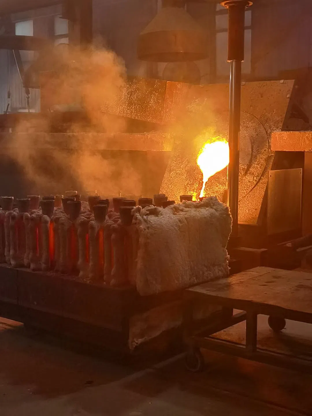 Pouring Process