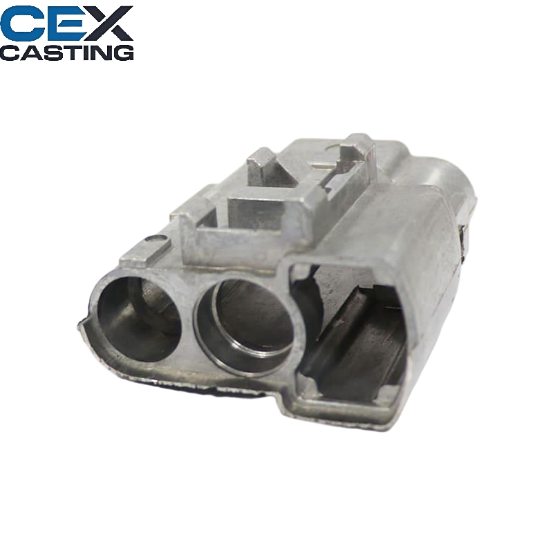 OEM Aluminum/Aluminium/Zamak 3/Zamak 7/Za-8/Za-27/Zinc Die Casting Electrical Plug Housing for Electronics/Motorcycle Spare Parts/Household/Hardware