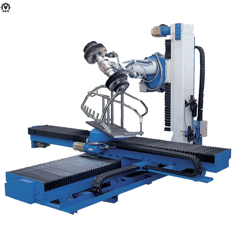 Die Casting Parts Surface Finishing Machine Automatic Robotic Grinding Polishing Buffing Machinery