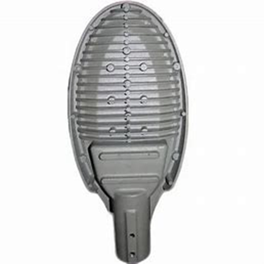 Customized Aluminum Street Light Holder Auto Jet Cooling Gravity Aallied Low High Hot Cold Chamber High Pressure Die Casting Process with Black Colour Anodized