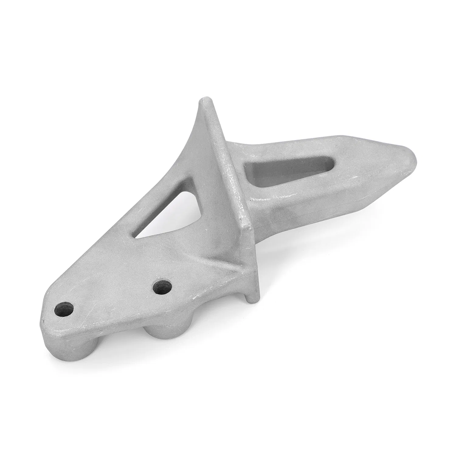 Custom Small Bronze Aluminum Alloys Anchors Factory Hpdc Cold Chamber High Pressure Die Casting Components Process with Sand Blasting