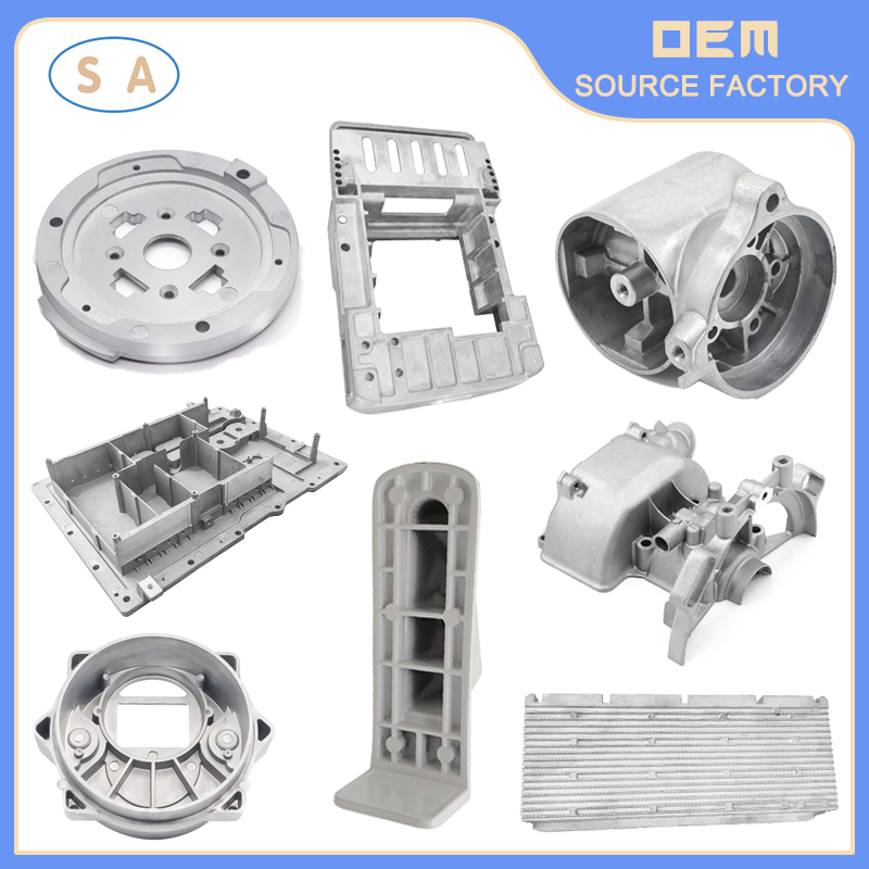 Custom Aluminum Parts High Pressure Die Cast Zinc Alloy Foundry Permanent Mold Die Casting Part for Automotive/Mechanical/Construction/Engine Cover/Housing Part