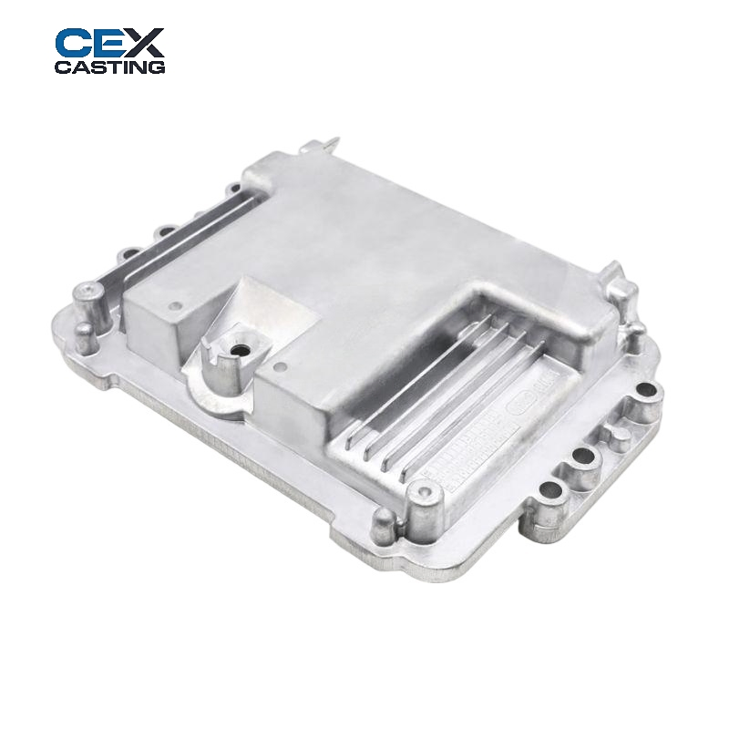 OEM Aluminum/Zinc/Copper/Iron/A380/A383/Alsi10mg/Aluminium Squeeze/Die/Sand/Investment/Precision Casting ECU Housing for Automation/Auto Parts/Electronics