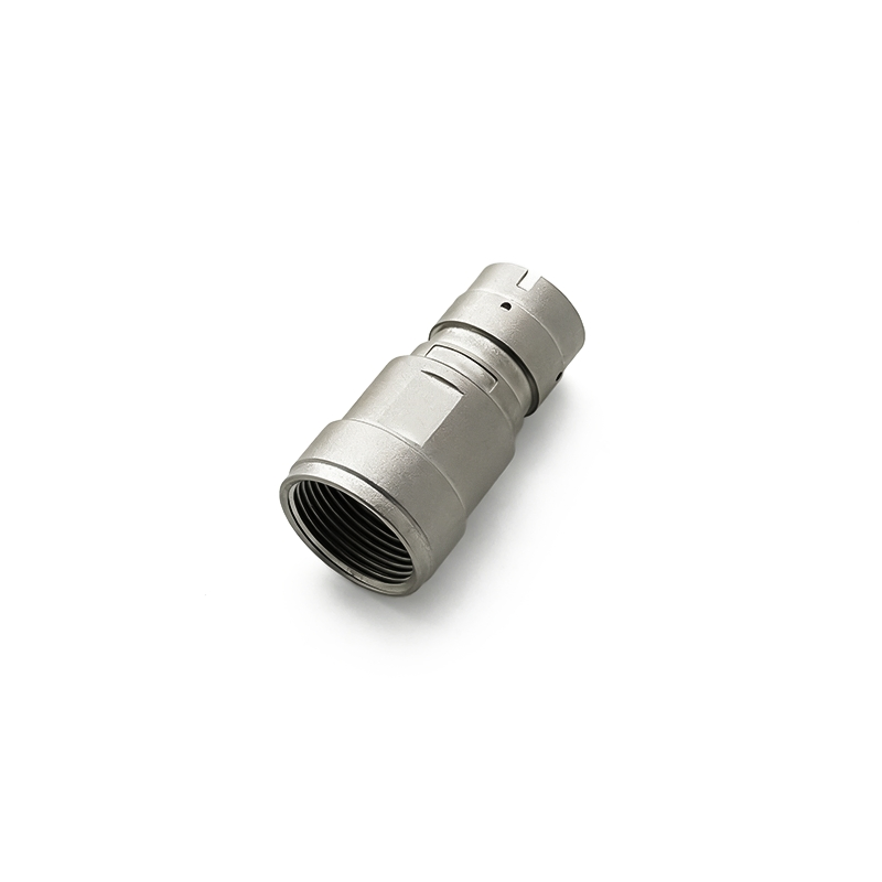 Miniature Cylindrical Plug Housing with Micro Latch for High Density Electronics Packaging