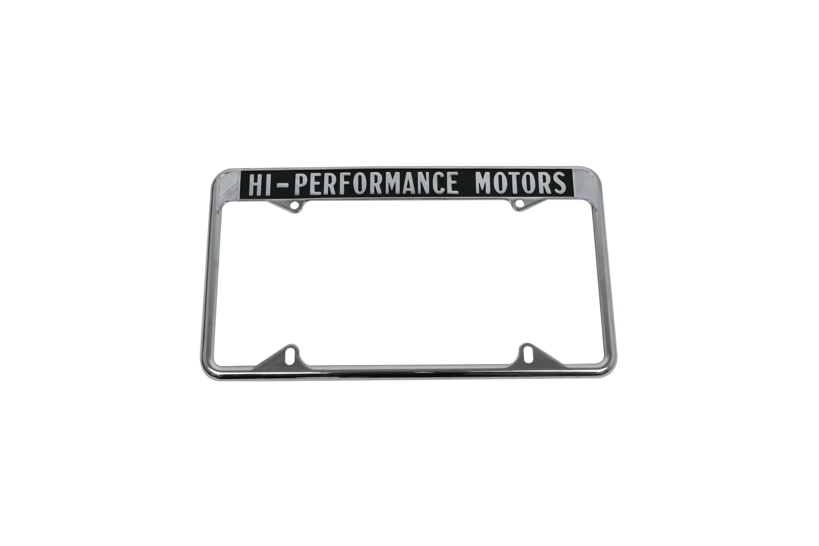 Hot Chamber Die Casting Supplier Zinc Casting Parts License Plate Frame