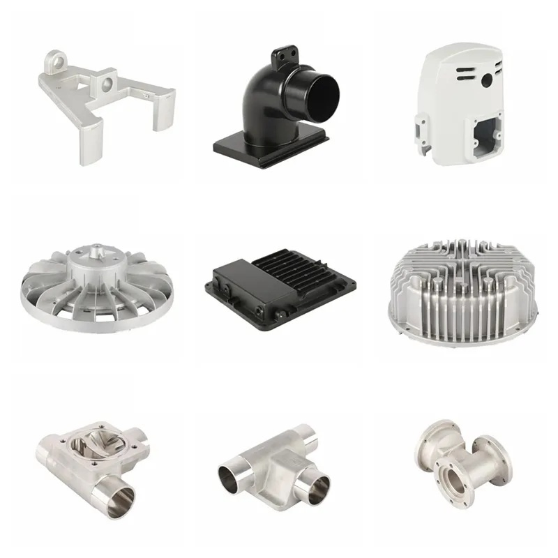 Customized Kitchen Knife Block Alloy Aluminum Casting High Sand Pressure Counter Box Die Casting Permanent Mould Cold Chamber Component with ADC12/A380 Powder