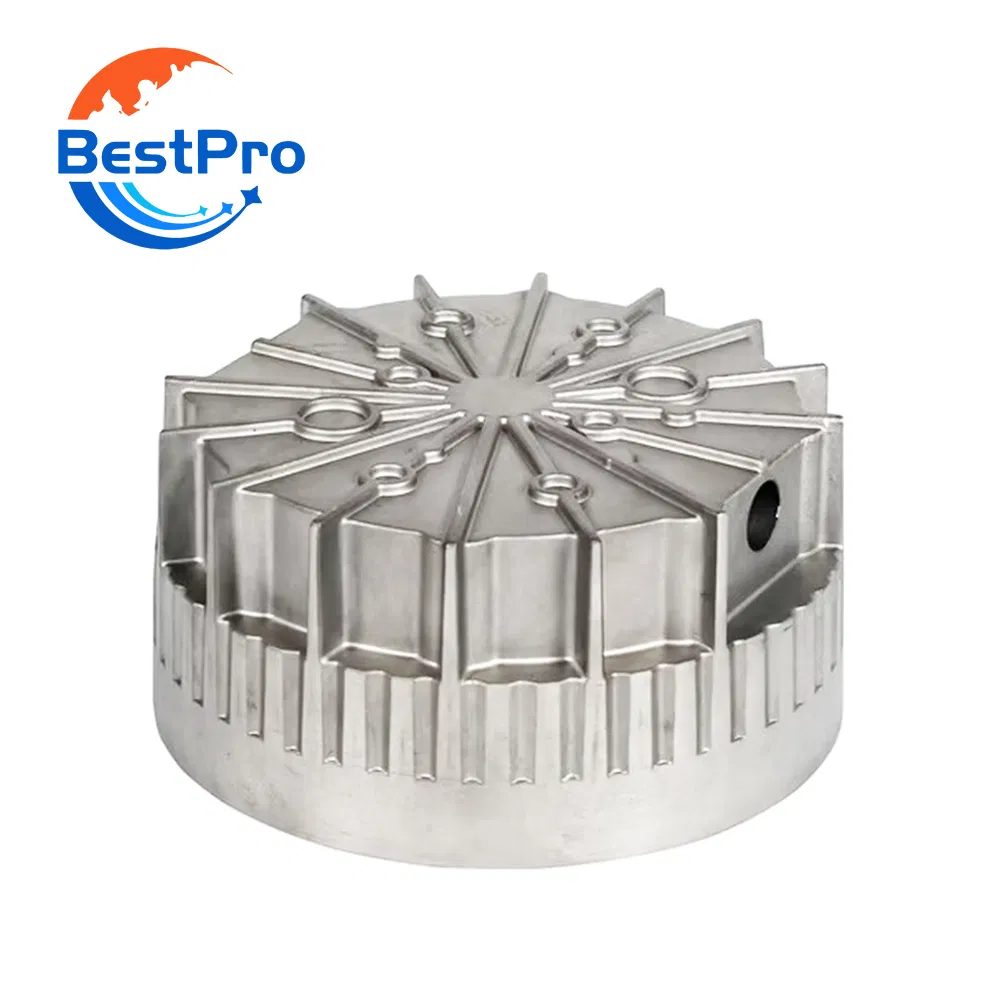 Professional Hpdc OEM New Energy Stainless Steel Aluminium Zinc Alloy CNC Mahining Die Casting Spare Part for Auto Engine Cover Motor Marine Agricultural