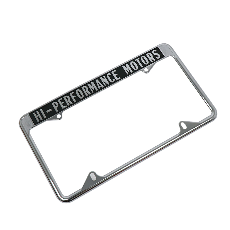 Hot Chamber Die Casting Supplier Zinc Casting Parts License Plate Frame