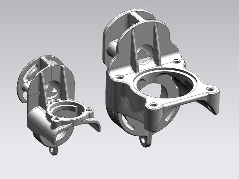 Custom Aluminum Die Casting Components with CNC Machining &amp; Surface Treatment