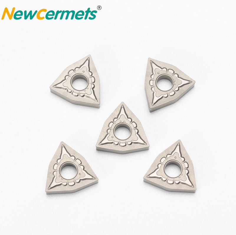 High-Performance Cermet Inserts for Steel and Stainless Steel Machining