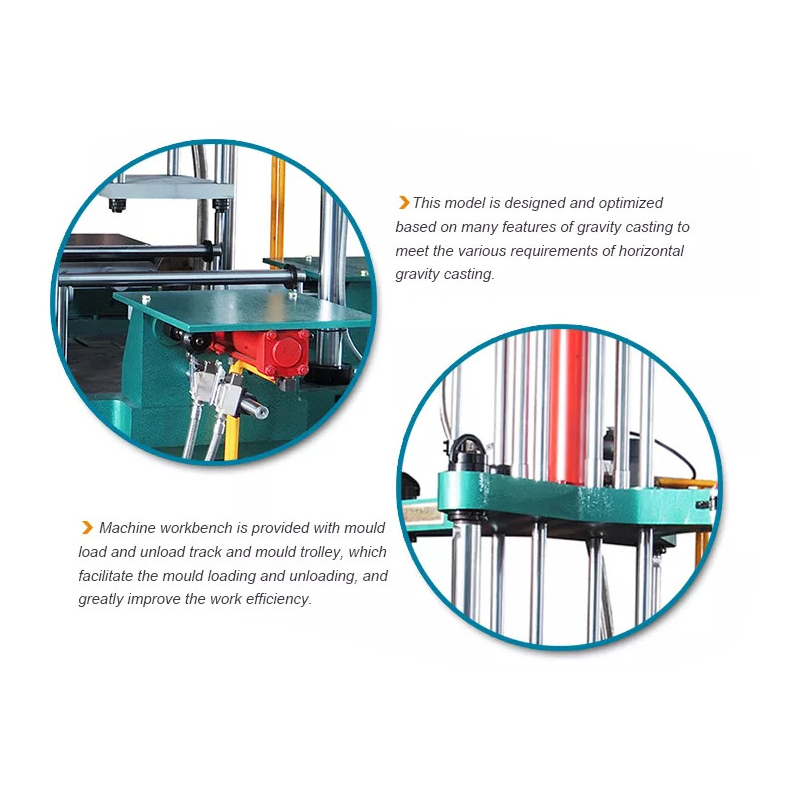 Metal Parts Gdc Machine Aluminum Casting Hot Chamber Die Cast Machine