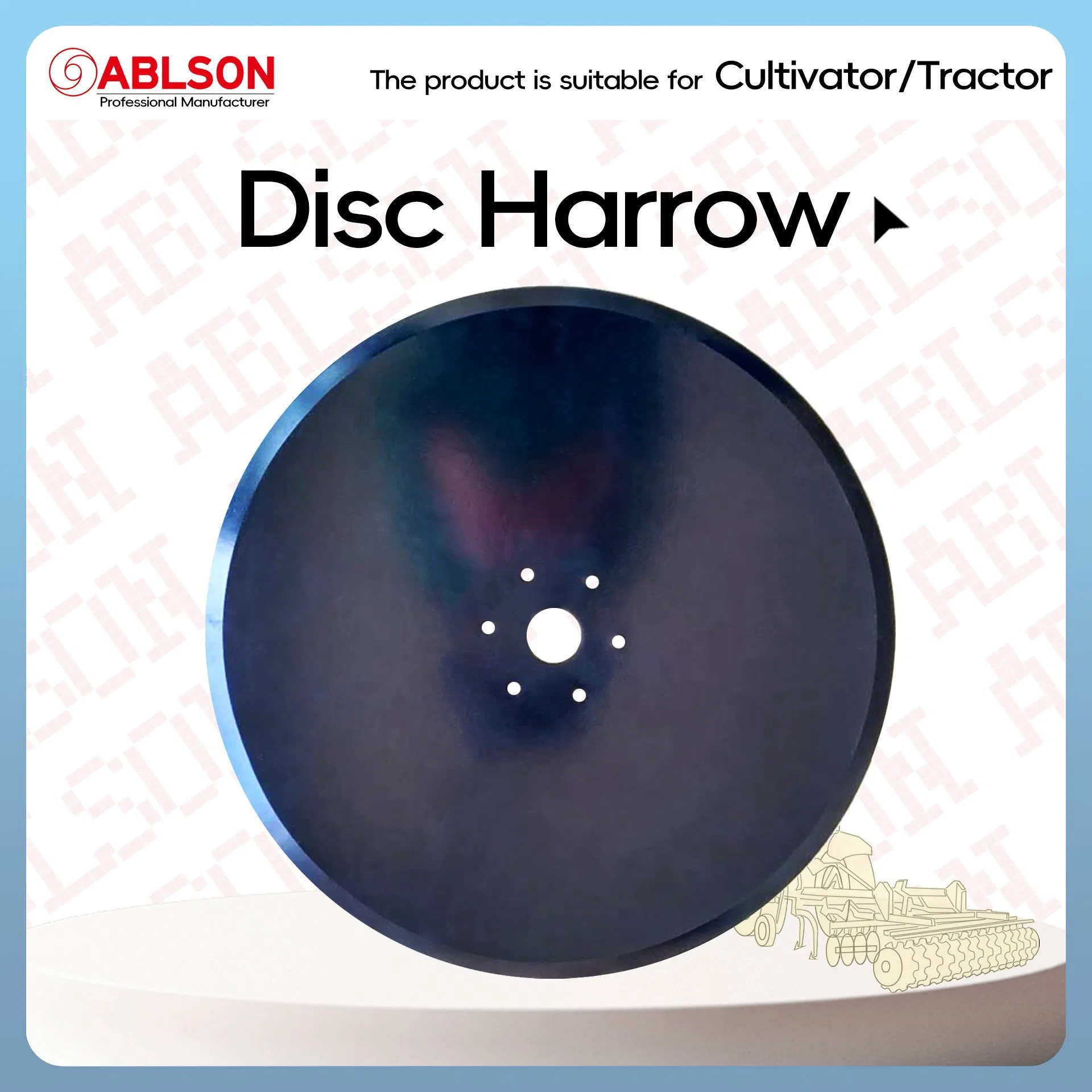 Custom Built Advanced Production Technology Disc Harrow Bearing Assembly