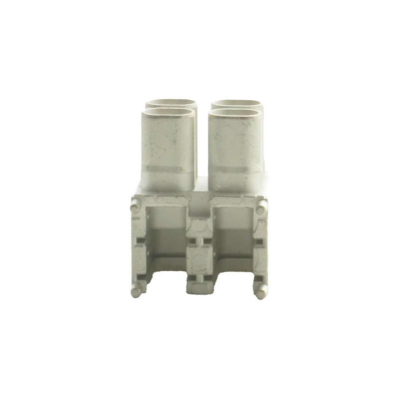 Custom Zamak 3 Fakra RF Connector Housing Die Cast Nickel Plated RoHS Automotive Grade