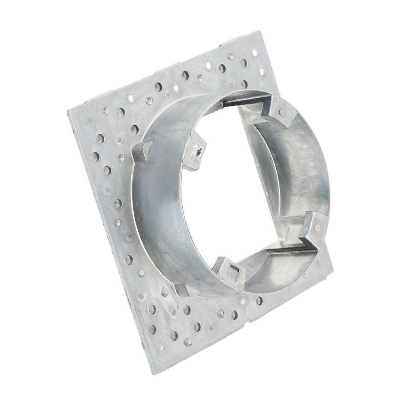 High Pressure Aluminum Die Casting Part for Automotive Brackets with Sandblasted Finish