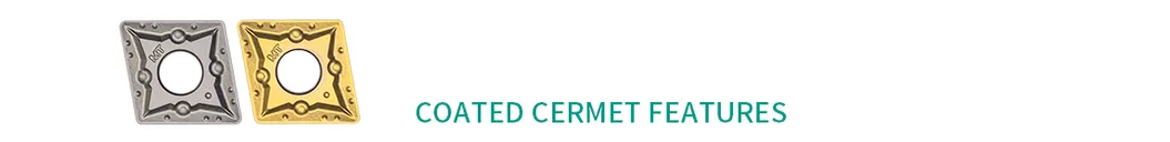 Efficient Wnmg-Ts Cermet Cutting Inserts Row 1