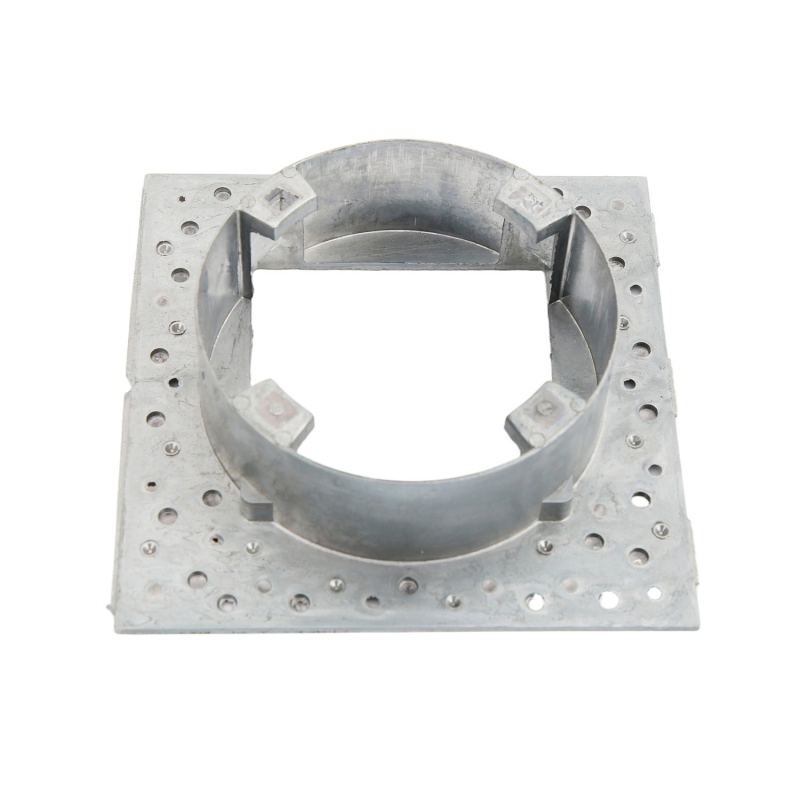 High Pressure Aluminum Die Casting Part for Automotive Brackets with Sandblasted Finish