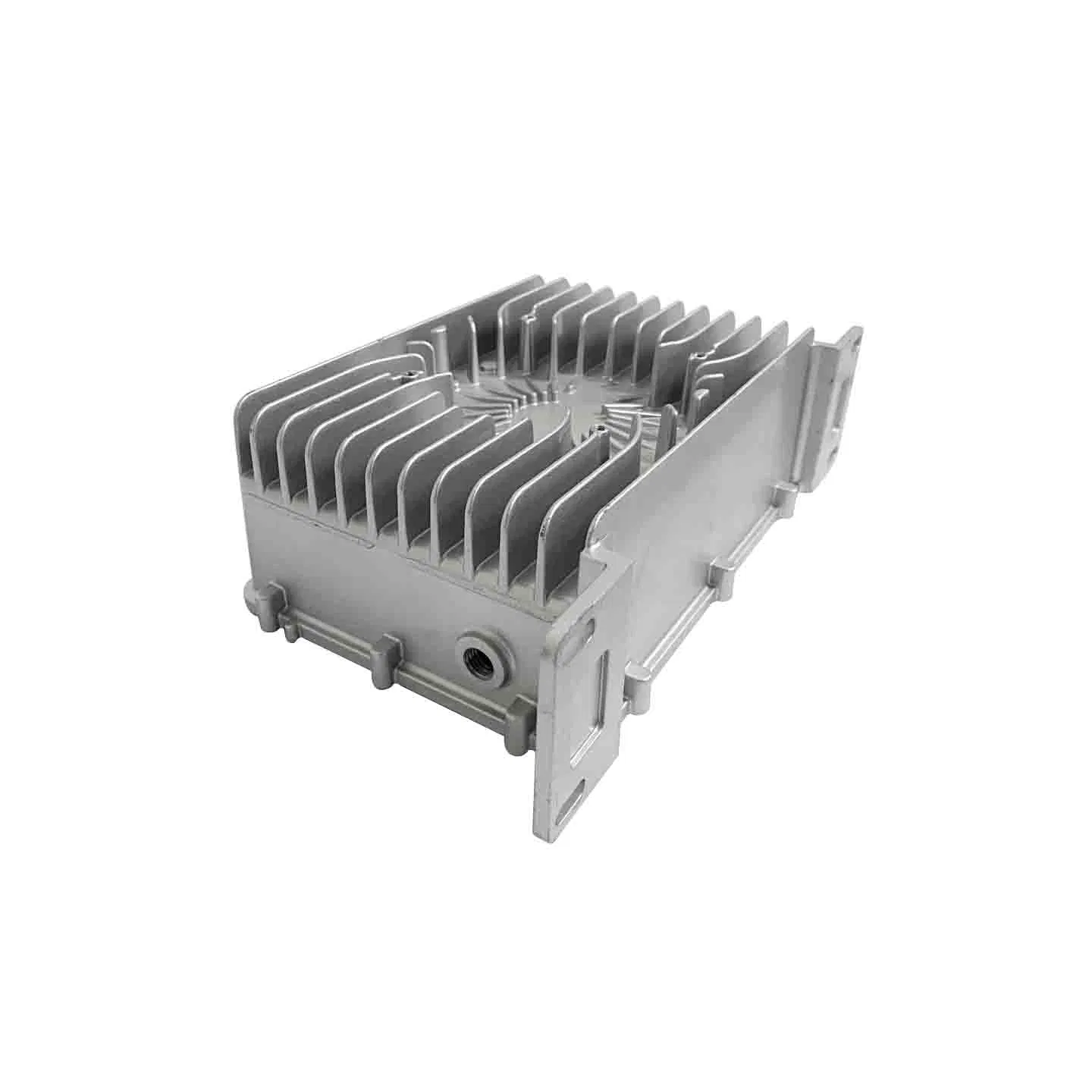 Aluminum Foundary Industrial Manufacturer Zinc Magnesium Casting A380 Aluminium Alloy CNC Machining Radiator Enclosure Housing Auto Gravity Die Casting