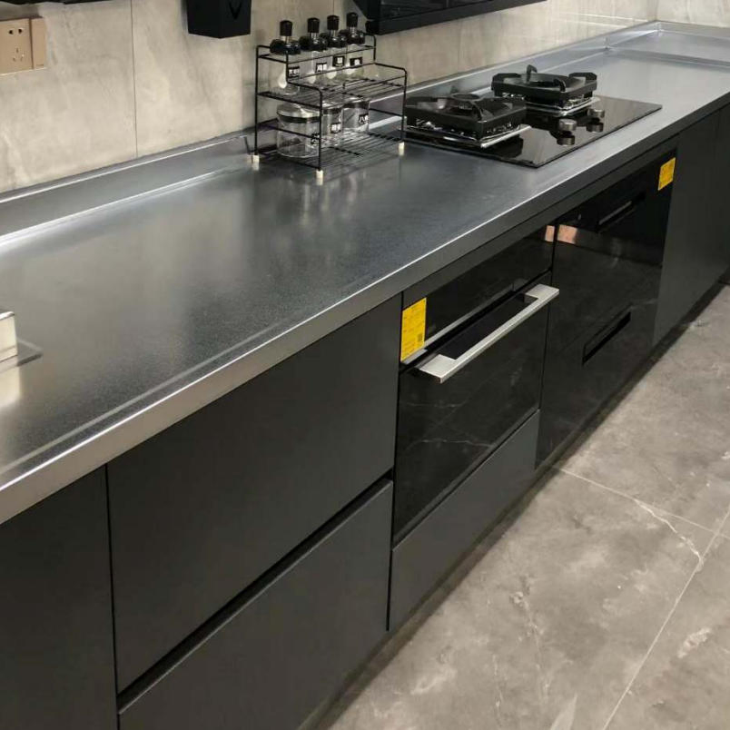 Precio de fábrica premium, armarios de almacenamiento modulares de acero inoxidable de alto brillo