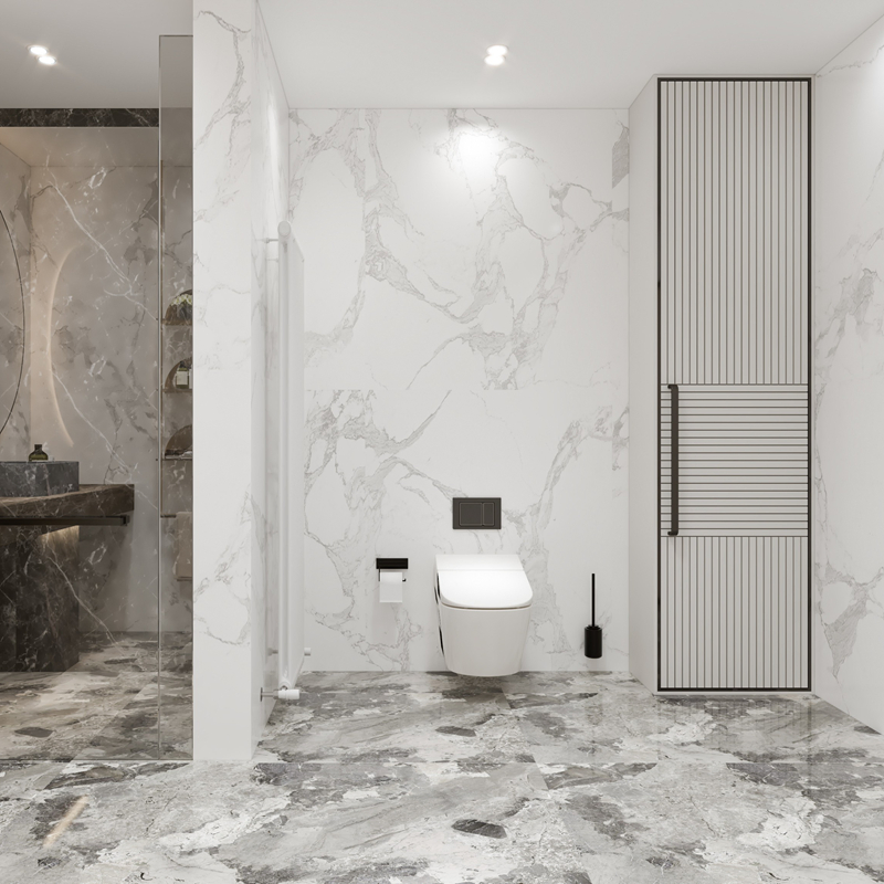 1000mm Conjunto de Espejo LED Inteligente con Eliminación de Vapor, Armario de Baño Moderno de Esquina, Armario de Baño Montado en la Pared de Acero Inoxidable con Lavadora para Dormitorio