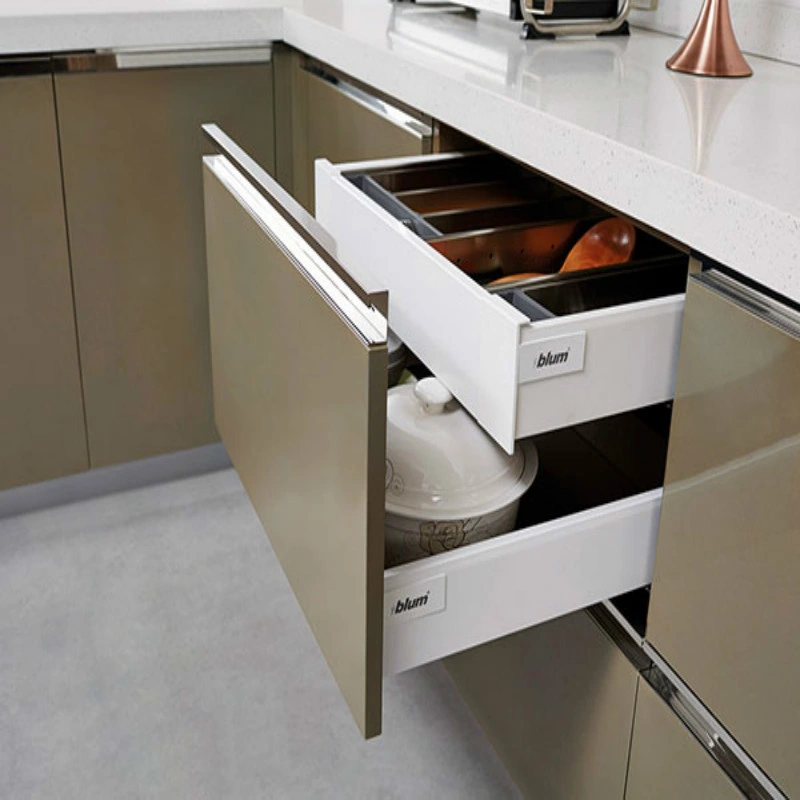 DIY solución modular de acero inoxidable 304 Diseño de armarios de cocina