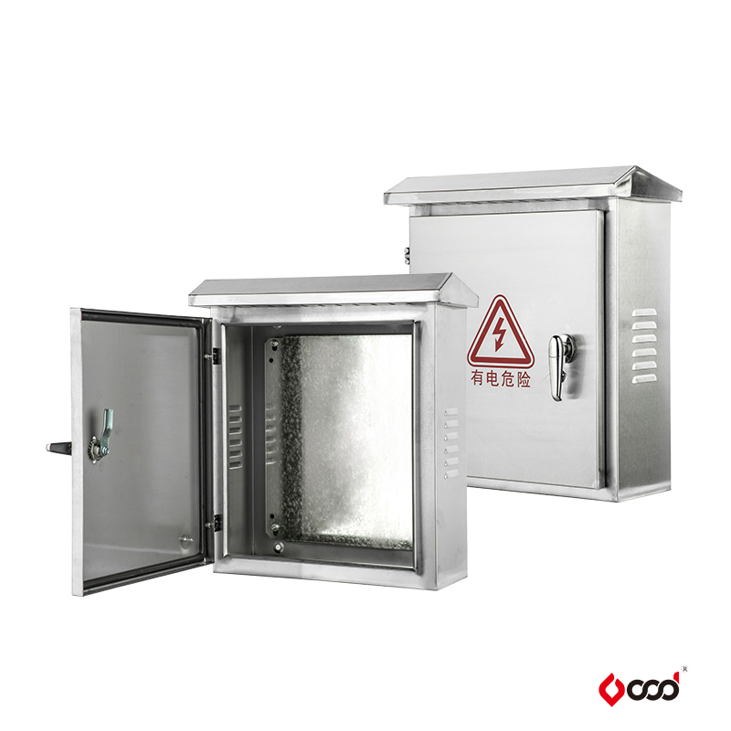 Gabinete de acero inoxidable montado en la pared para el alojamiento del sistema de control
