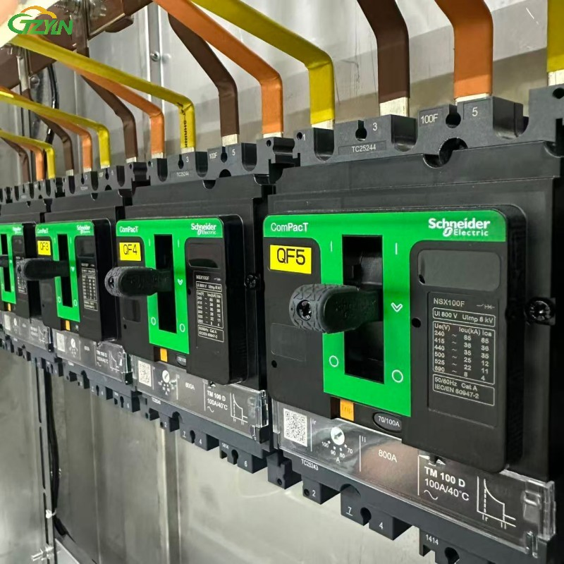 Panel de distribución solar personalizado, gabinete eléctrico de acero inoxidable para isla