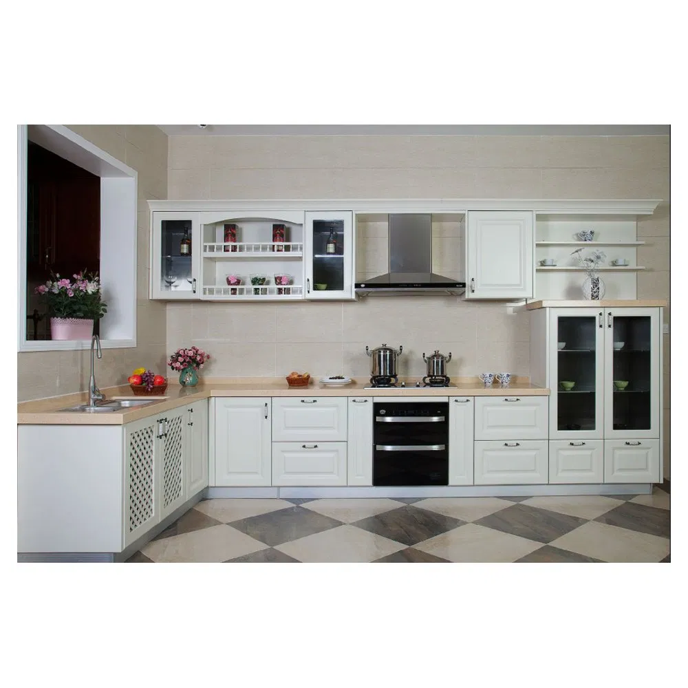 Gabinetes de cocina modulares de acero inoxidable duradero Prima