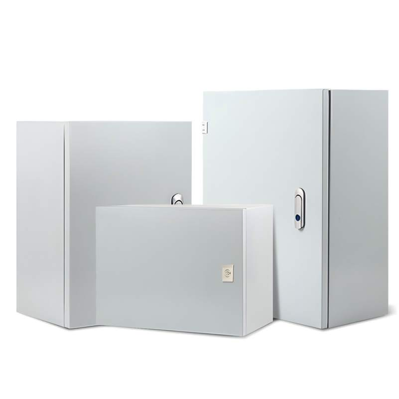 Armario de acero inoxidable para interruptores de baja tensión certificado VDE CCC ISO9001 instalación removible IP30 protección