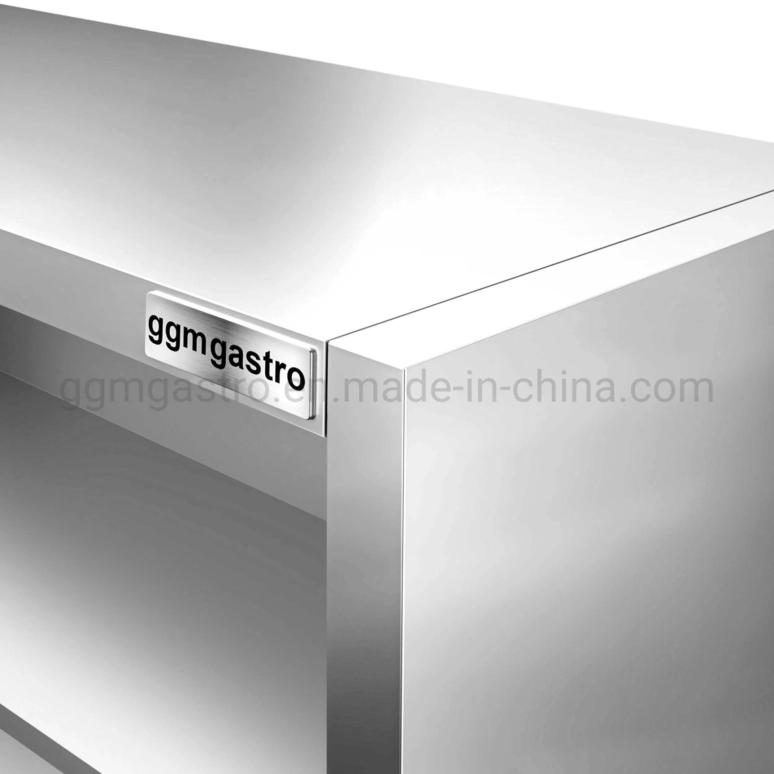 Mueble de cocina comercial OEM Armario de pared Armario para platos de acero inoxidable 1.2m