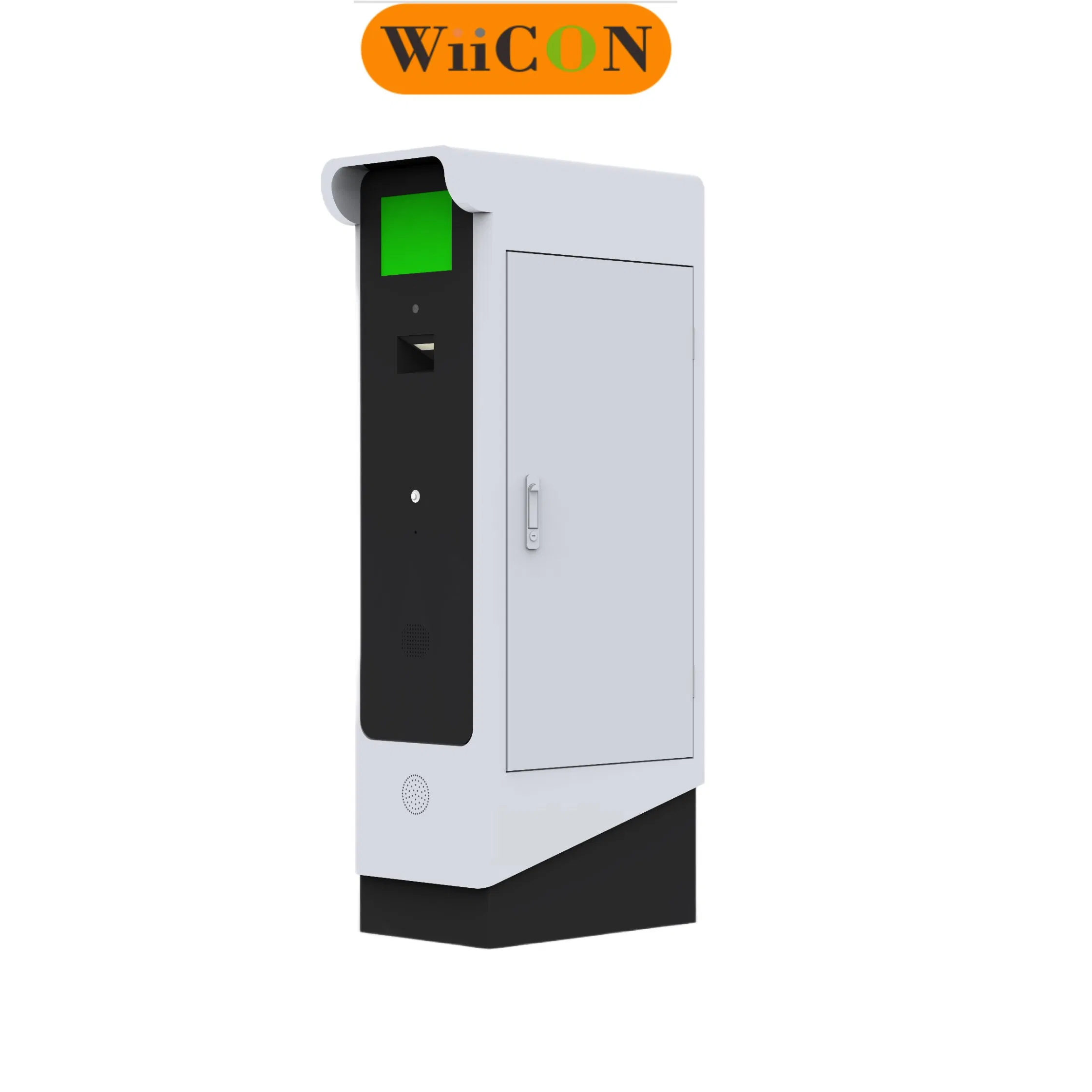 Máquina de boletos impermeable con gabinete de acero inoxidable para sistema de estacionamiento al aire libre