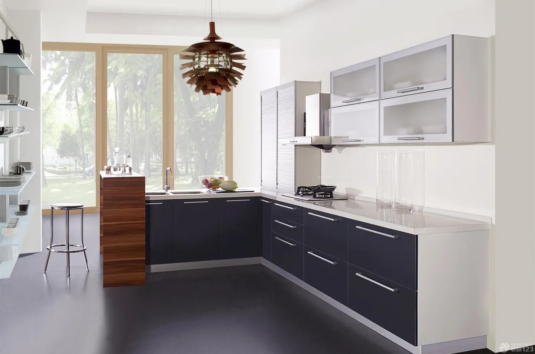 Gabinete de cocina de acero inoxidable