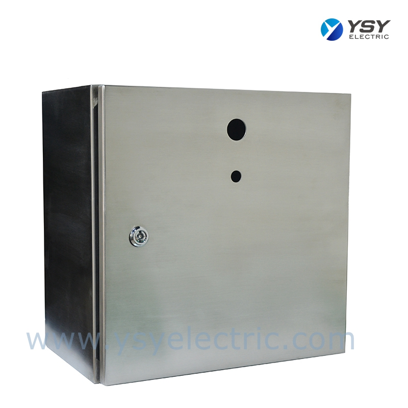 Armario de Metal Montado en la Pared de Acero Inoxidable de Aluminio Impermeable para Exterior IP65