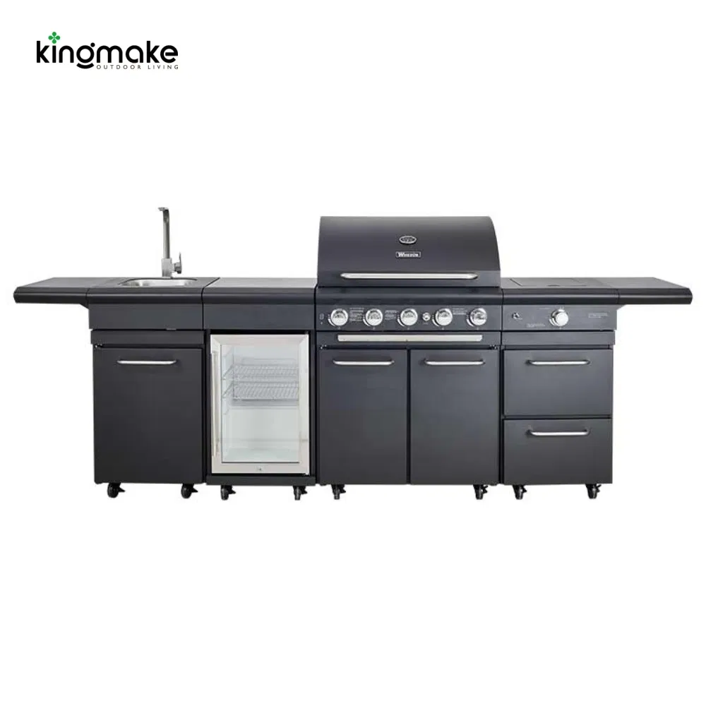 Detalle cocina exterior