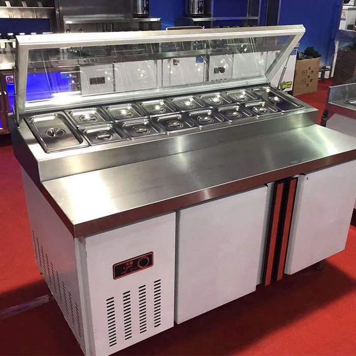 Estación de trabajo de acero inoxidable premium para chefs profesionales