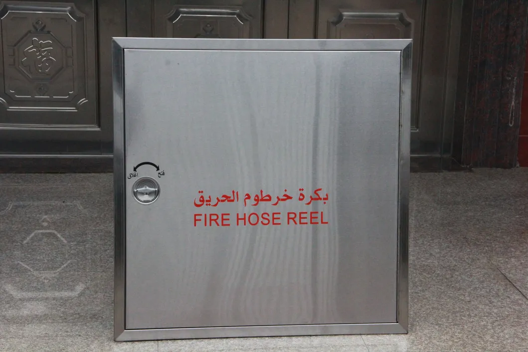 Detalle gabinete de incendio