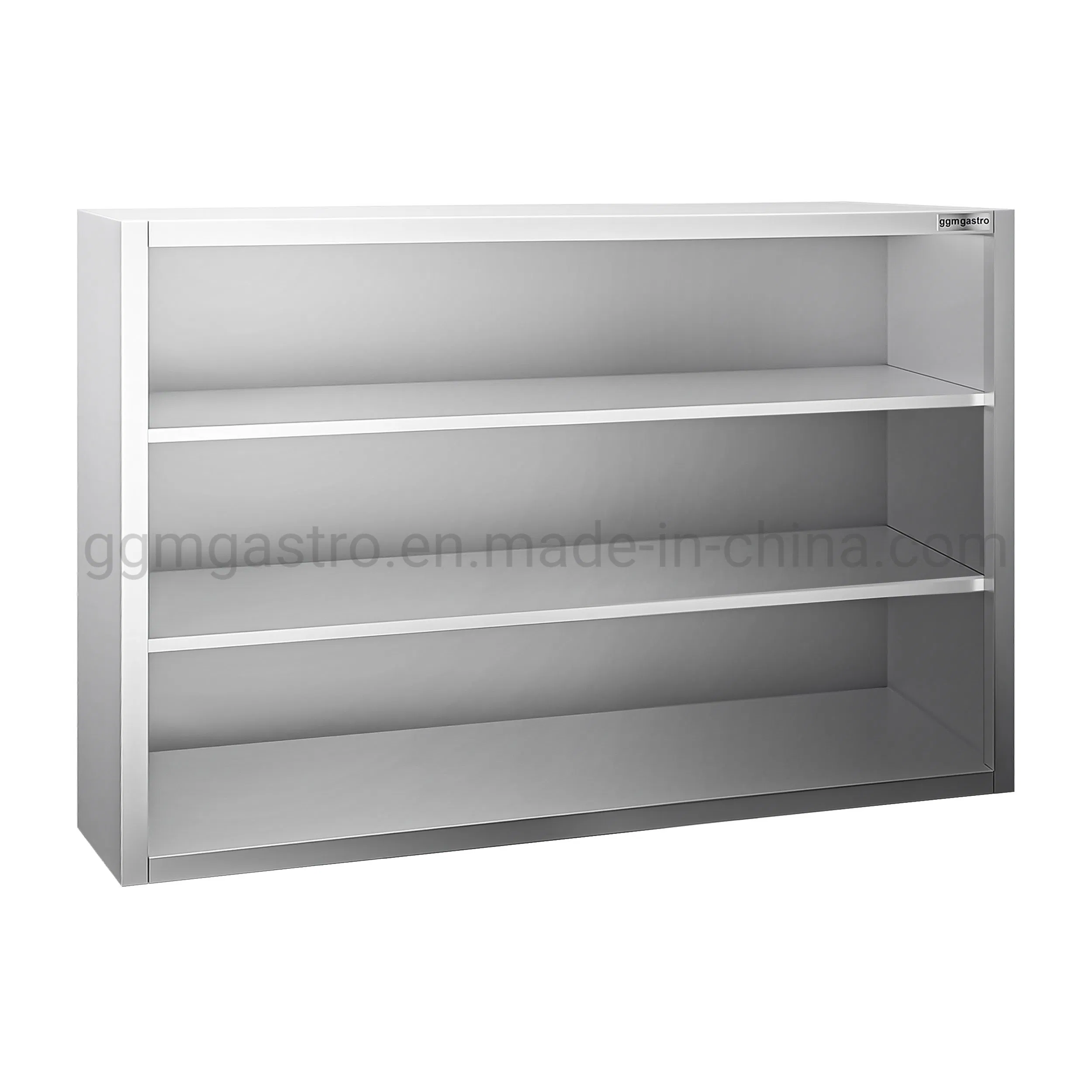 Mueble de cocina comercial OEM Armario de pared Armario para platos de acero inoxidable 1.2m