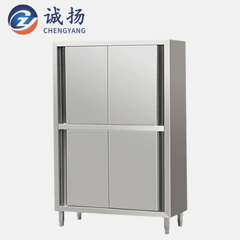 201 Armario de Acero Inoxidable Mobiliario de Hotel Almacenamiento Gabinete 1.0thick 1800*1200*500mm