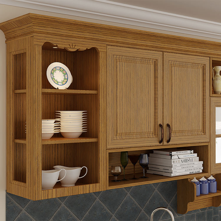 Gabinete de cocina exterior personalizado barato, gabinete de madera maciza, diseño de armarios de cocina de lujo, hecho modular, gabinete de exhibición de isla de acero inoxidable y aluminio estilo shaker