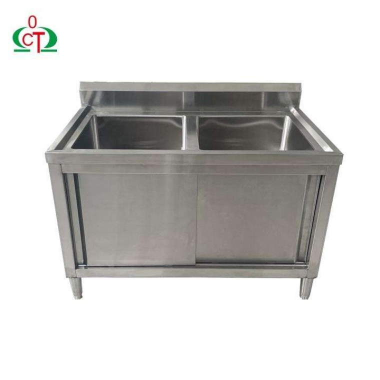 Fregadero de tazón instalación independiente fregadero de acero inoxidable de granito Changtai gabinete