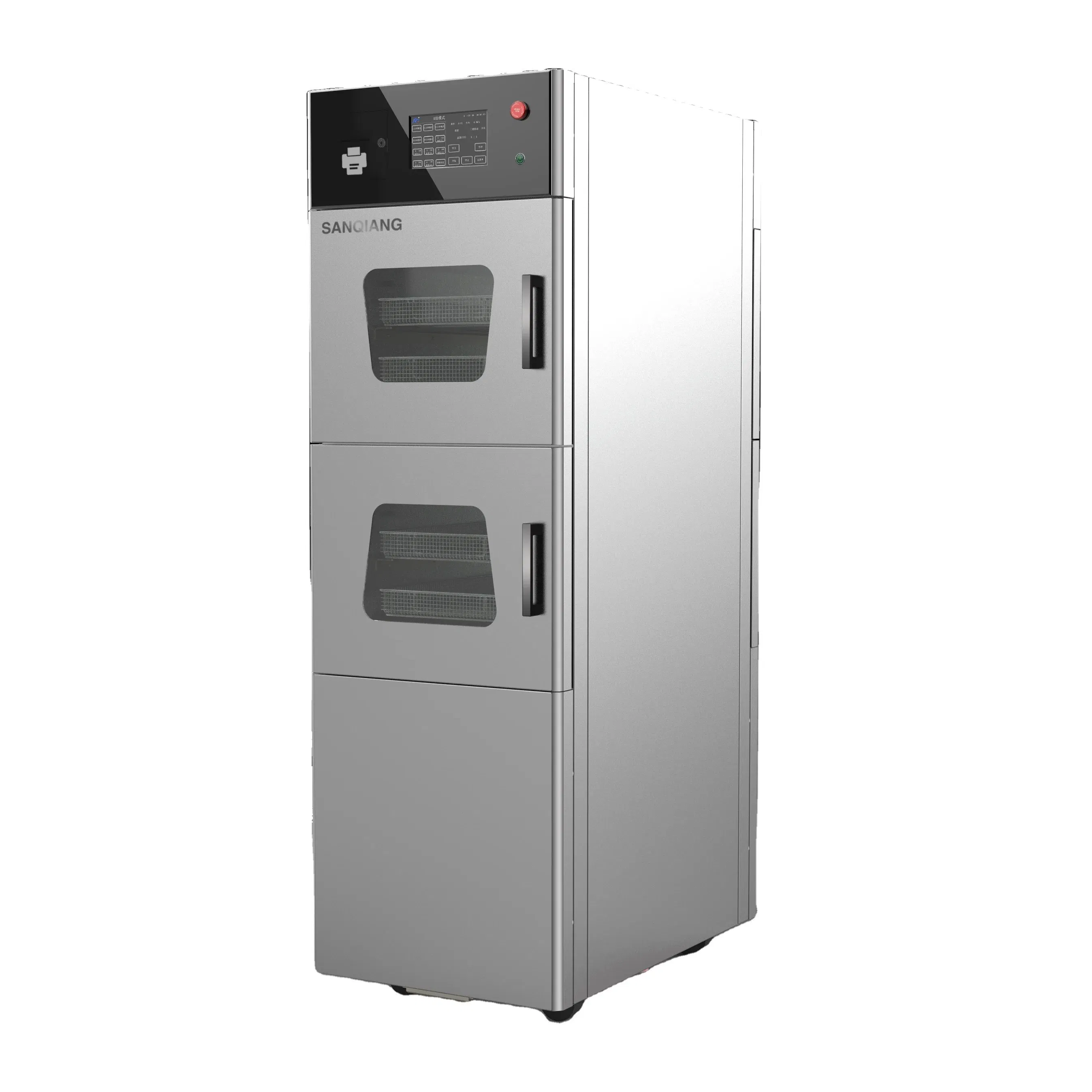 Gabinete de Secado al Vacío Médico, Doble Cámara de Acero Inoxidable, Secado de Instrumentos a Baja Temperatura