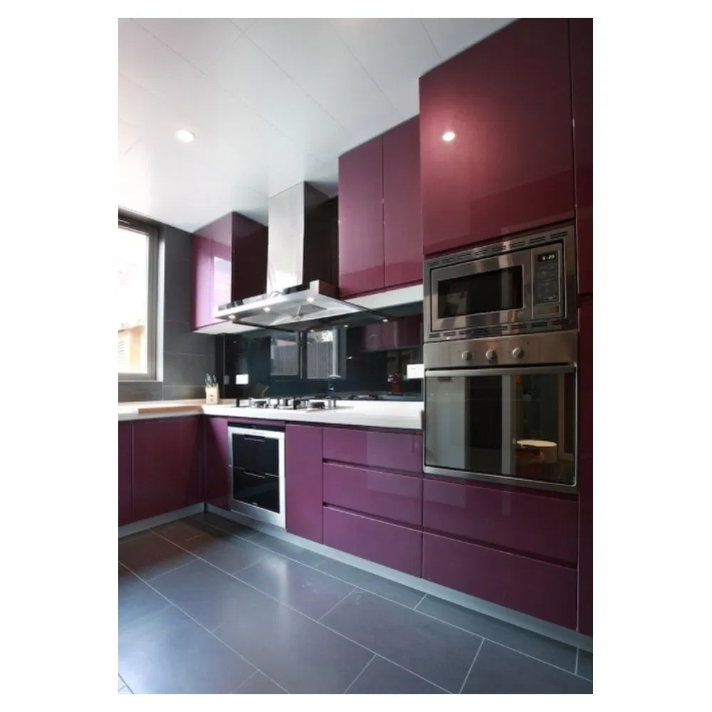 Gabinetes de cocina modulares de acero inoxidable duradero Prima