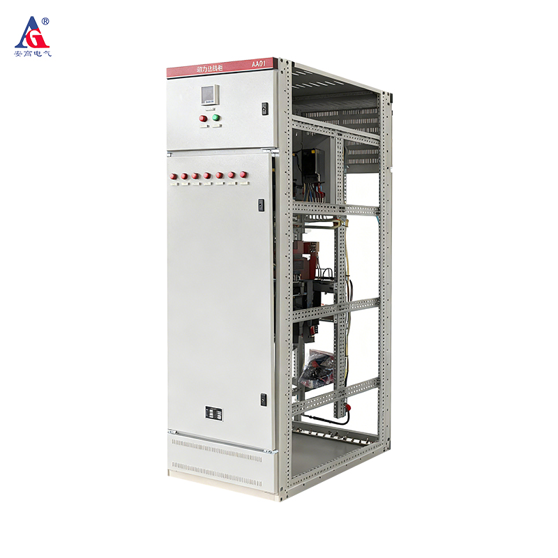 Gabinete de distribución eléctrica de potencia AC de bajo voltaje de metal de acero inoxidable Ggd