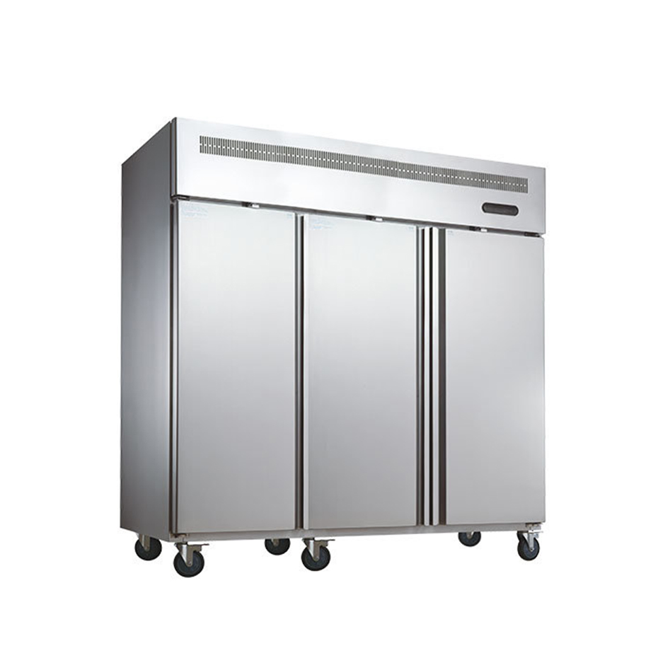 Gabinete Refrigerado de Acero Inoxidable para Cocina de Restaurante en Hotel Comercial