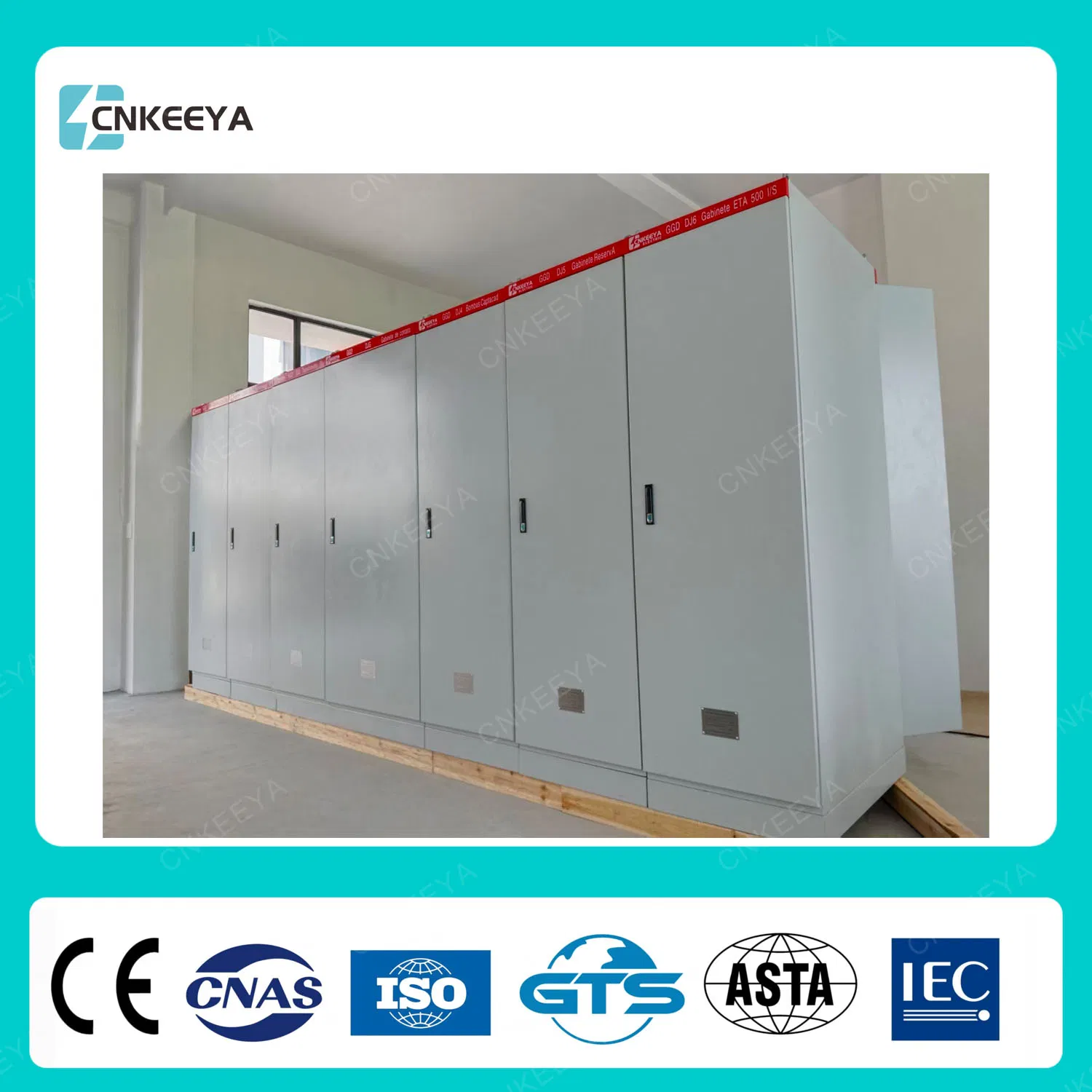 Gabinete Eléctrico de Baja Tensión Fijo de Acero Inoxidable Cnkeeya China Ggd