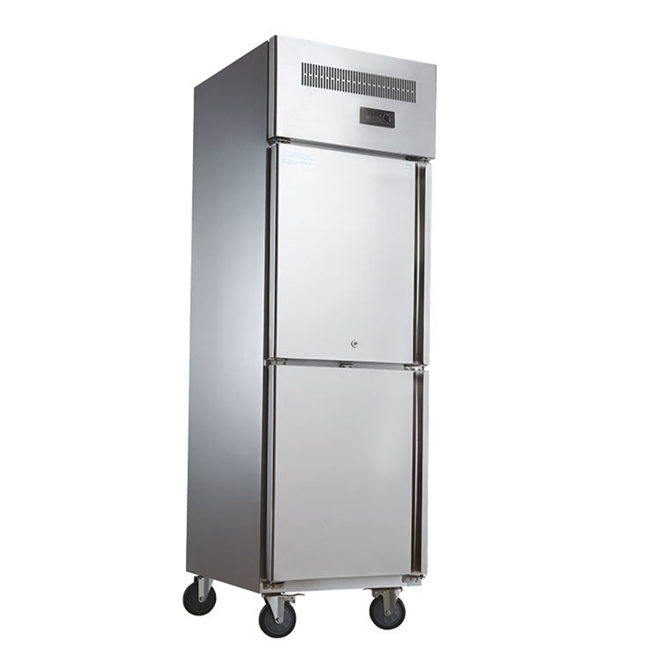 Gabinete Refrigerado de Acero Inoxidable para Cocina de Restaurante en Hotel Comercial