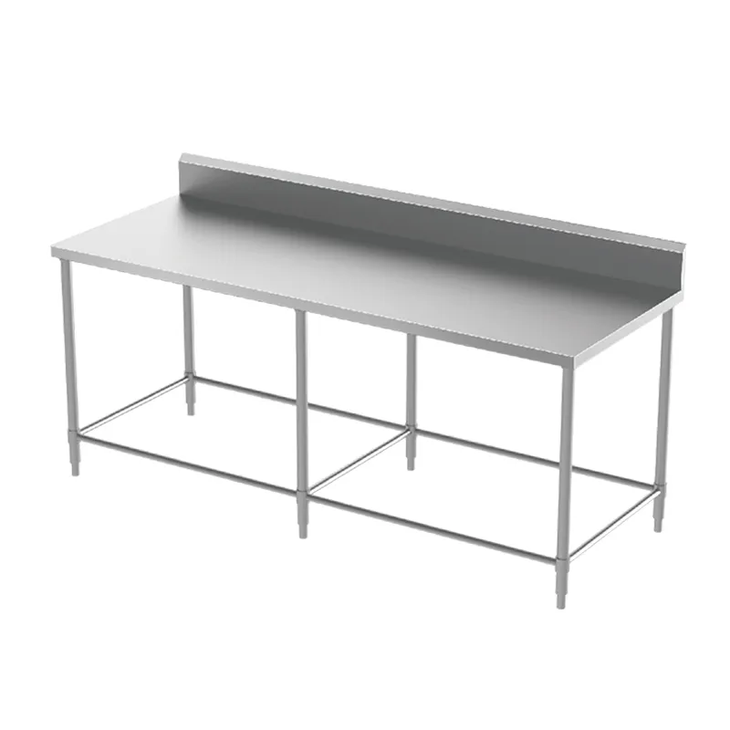 Mesa de trabajo de acero inoxidable